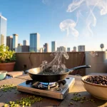 What advice would you give to someone roasting coffee beans at home for the first time?