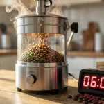 What is the fastest you have roasted coffee beans and how did they taste?