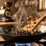 What is the secret to roasting your own coffee beans?
