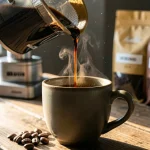 How do I make proper black coffee?